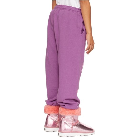 KIDS WORLDWIDE SSENSE Exclusive Kids Purple Heart Lounge Pants Sz 8 - Picture 3 of 8